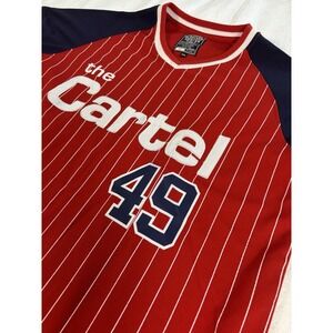 Bleecker And Mercer Cartel #49 Baseball Jersey Mens Size‎ XXL Stitched Logo